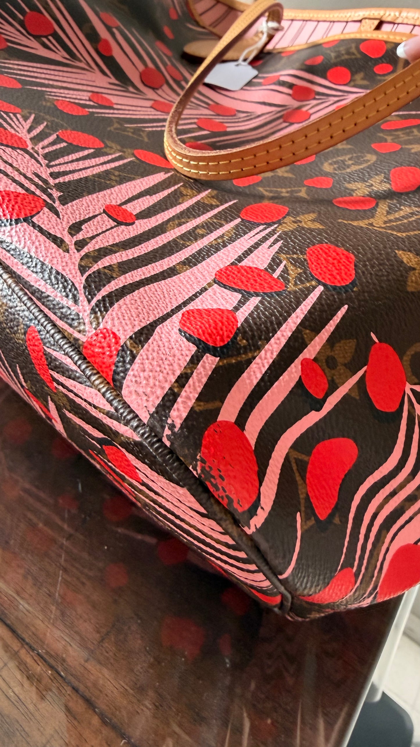 Neverfull Limited Edition Jungle Dot MM