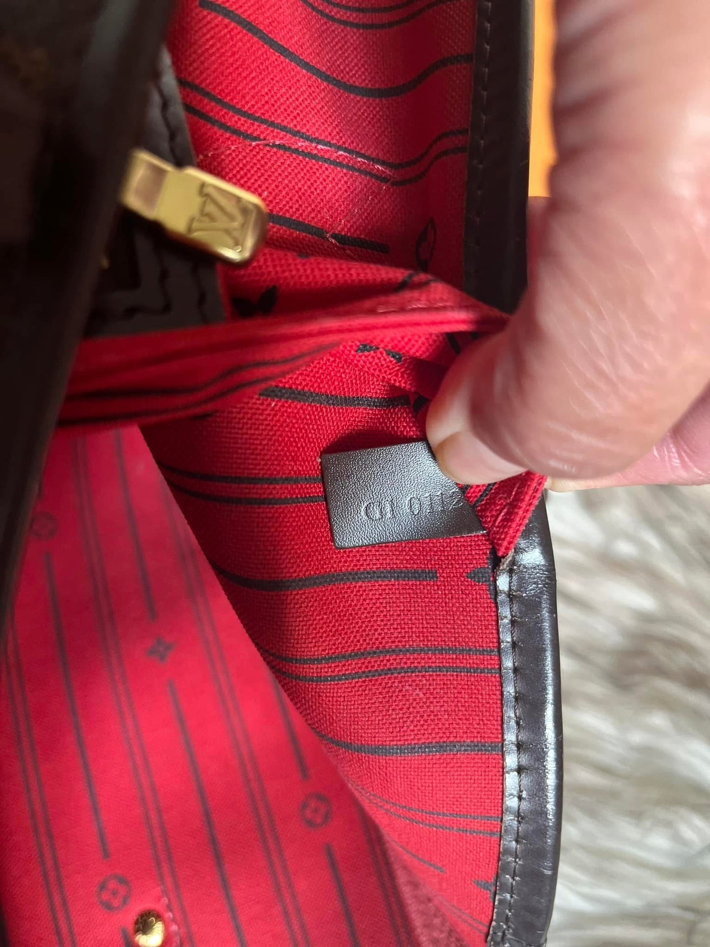 Neverfull MM in Damier Ebene