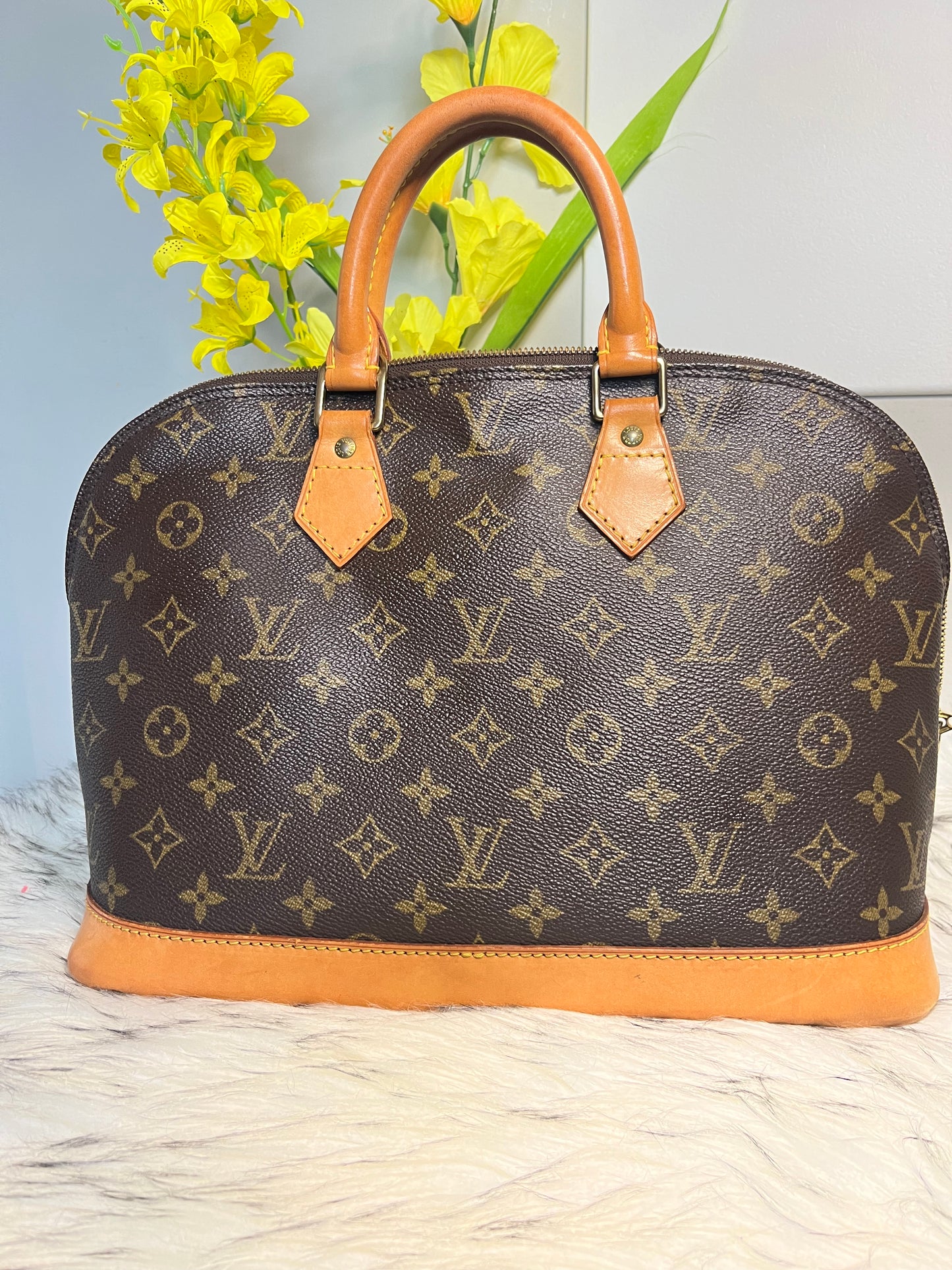 LOUIS VUITTON ALMA PM MONOGRAM COATED CANVAS PM