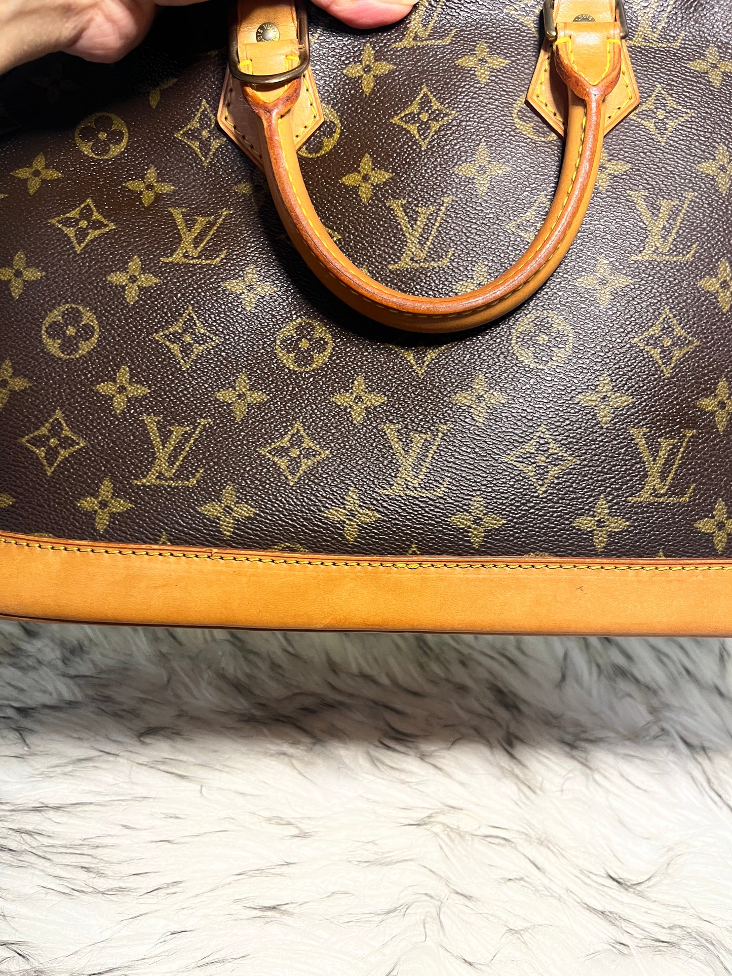 LOUIS VUITTON ALMA PM MONOGRAM COATED CANVAS PM