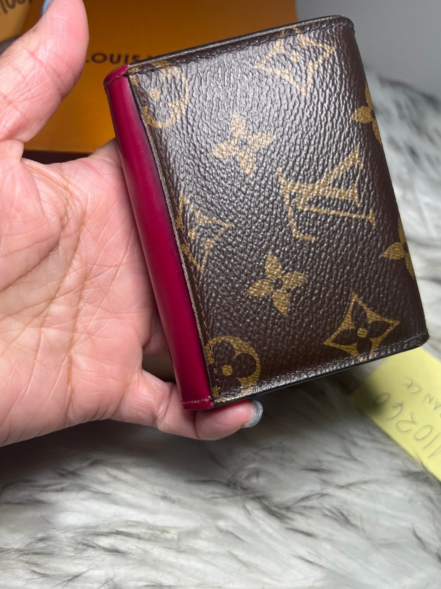 Zoe Wallet in Fuchsia