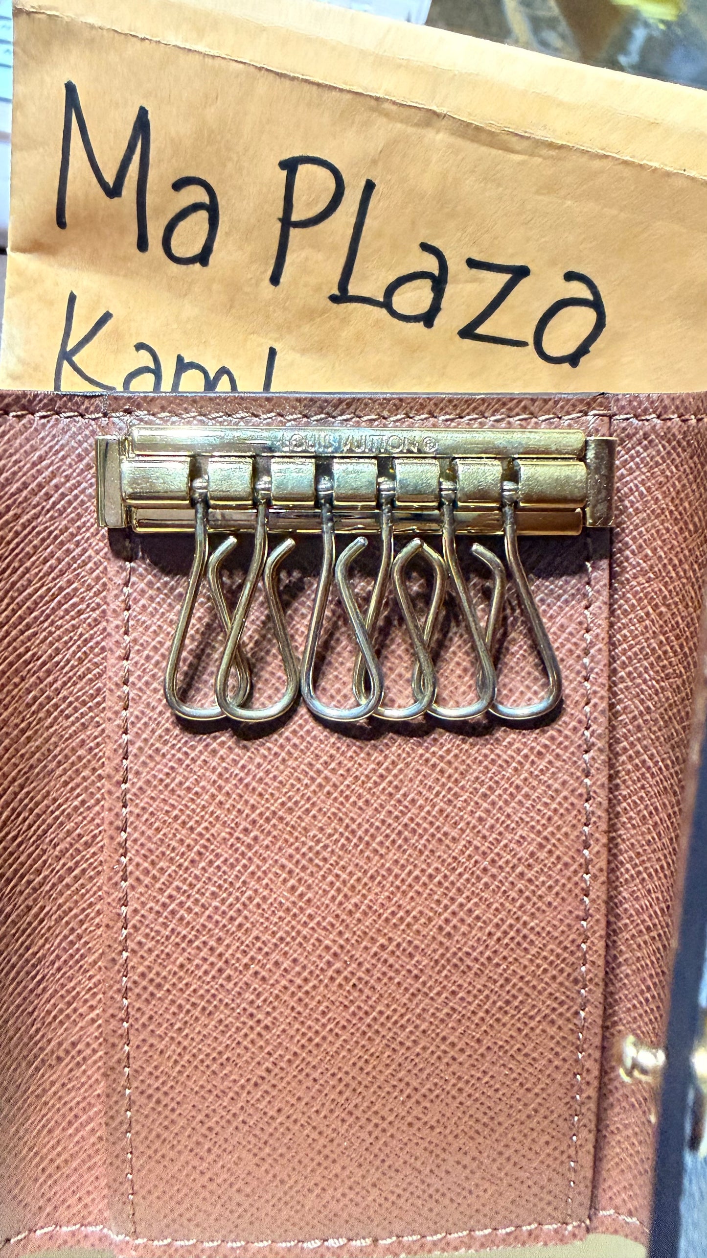 Monogram Key Hokder