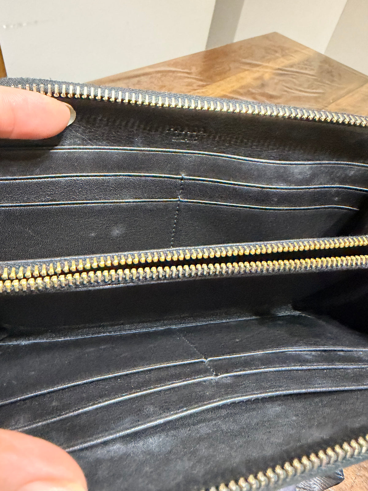 Prada Tessuto 1  Zip Wallet