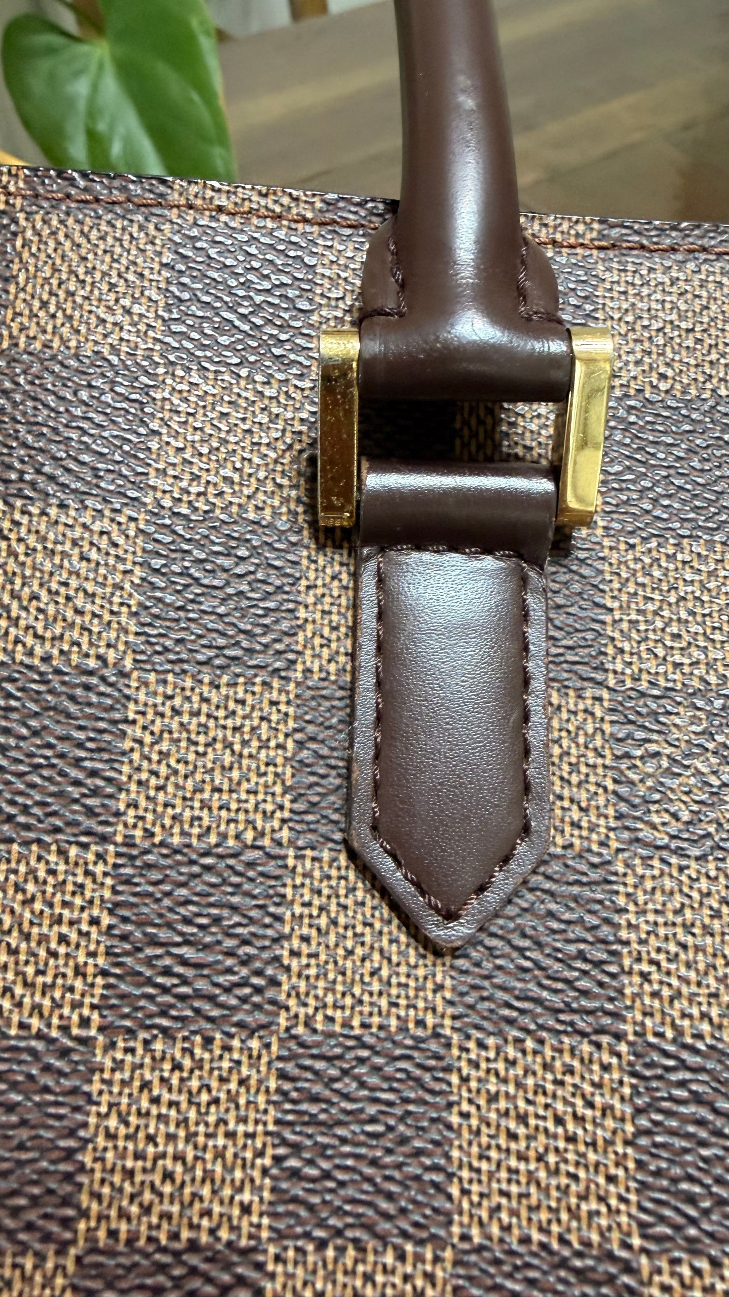 Sac Plat Pm in Damier Ebene