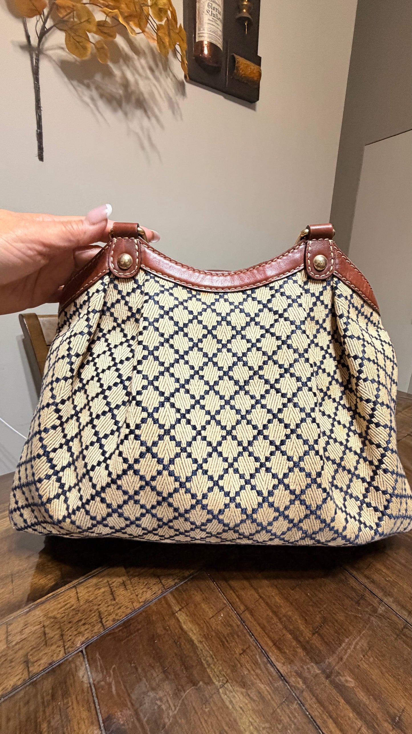Gucci Diamanté Sukey Tote