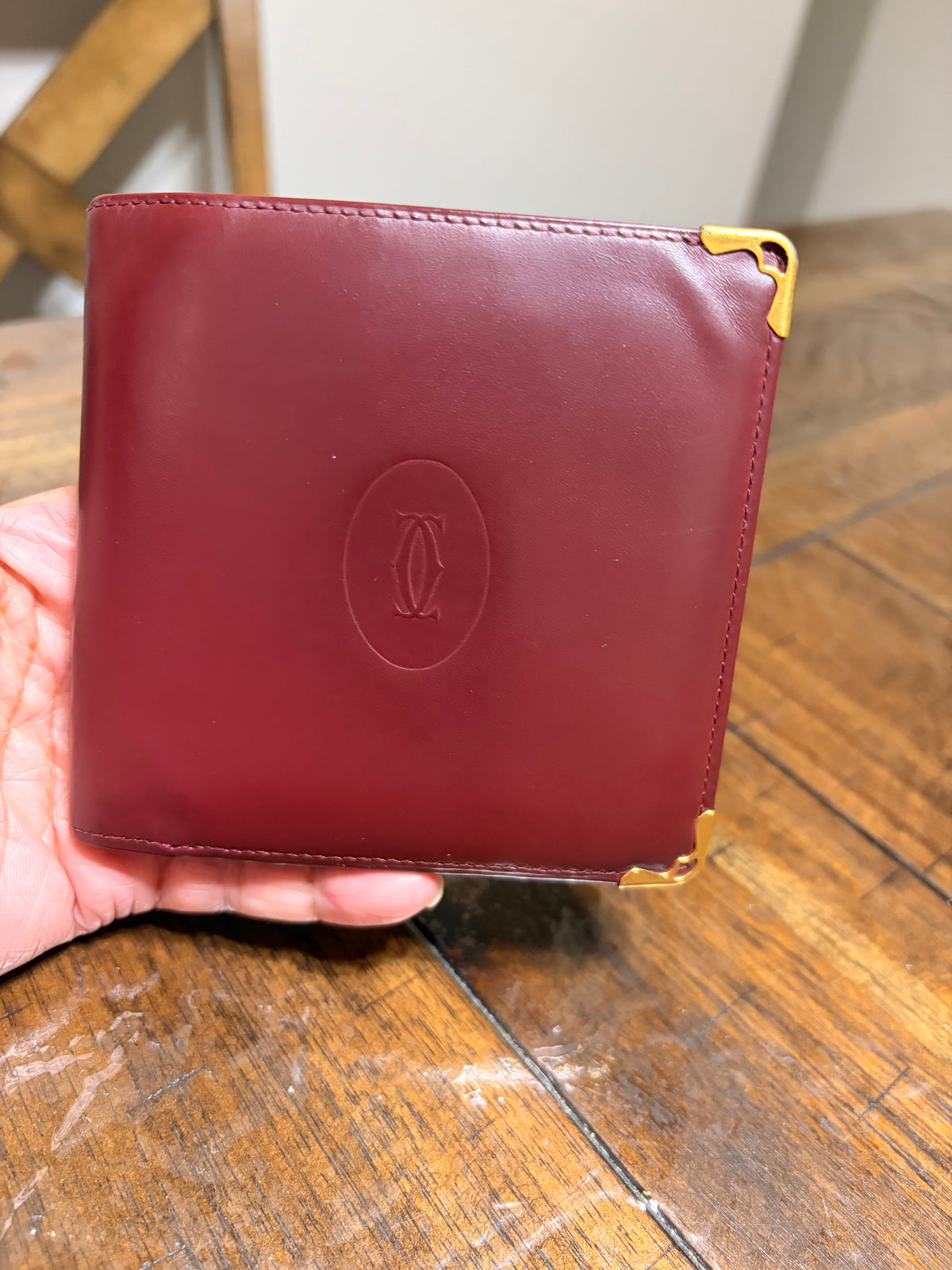 Must de Cartier Mens  Wallet Vintage