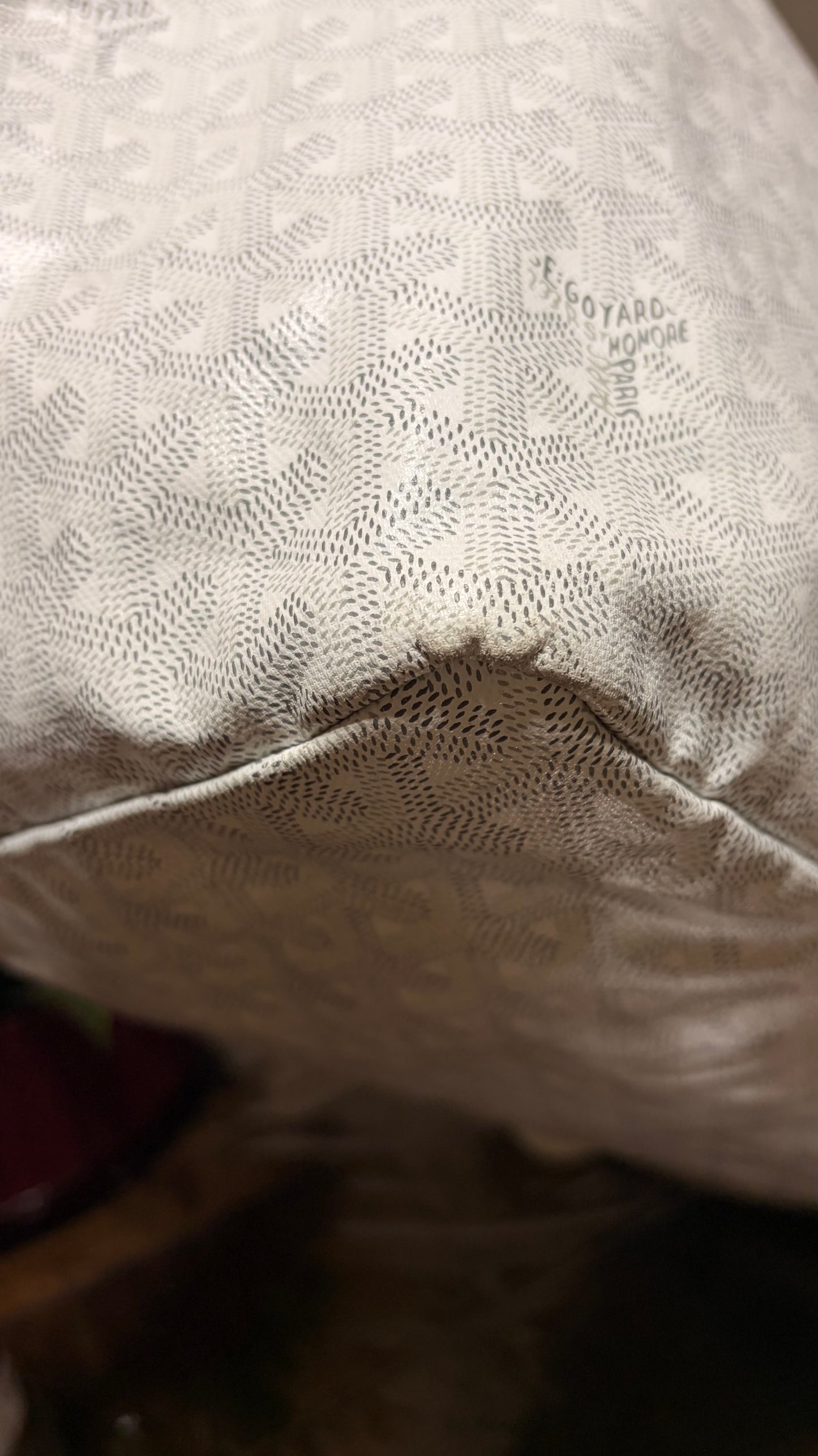 Sac Saint Louis White Tote GM