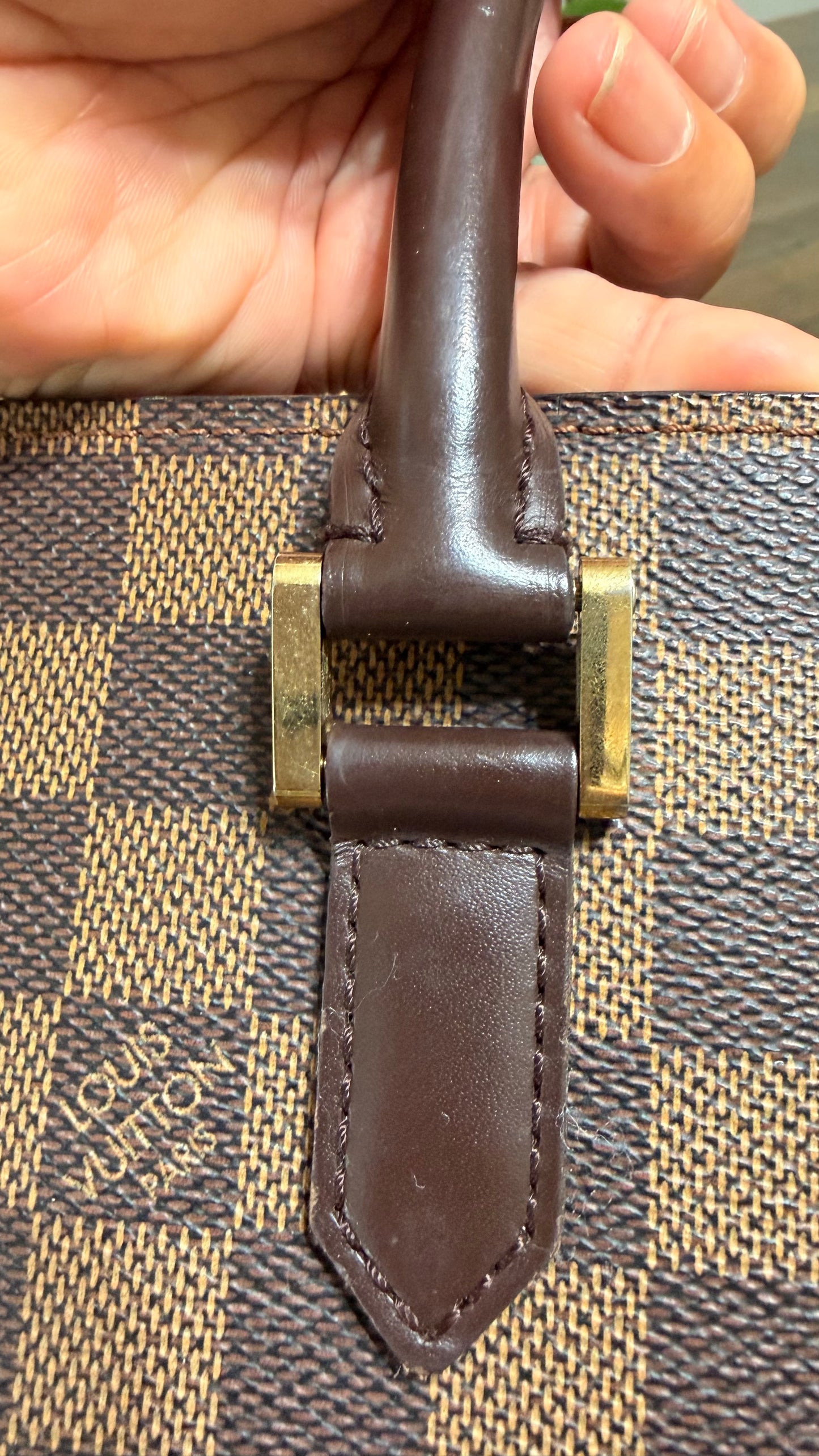 Sac Plat Pm in Damier Ebene