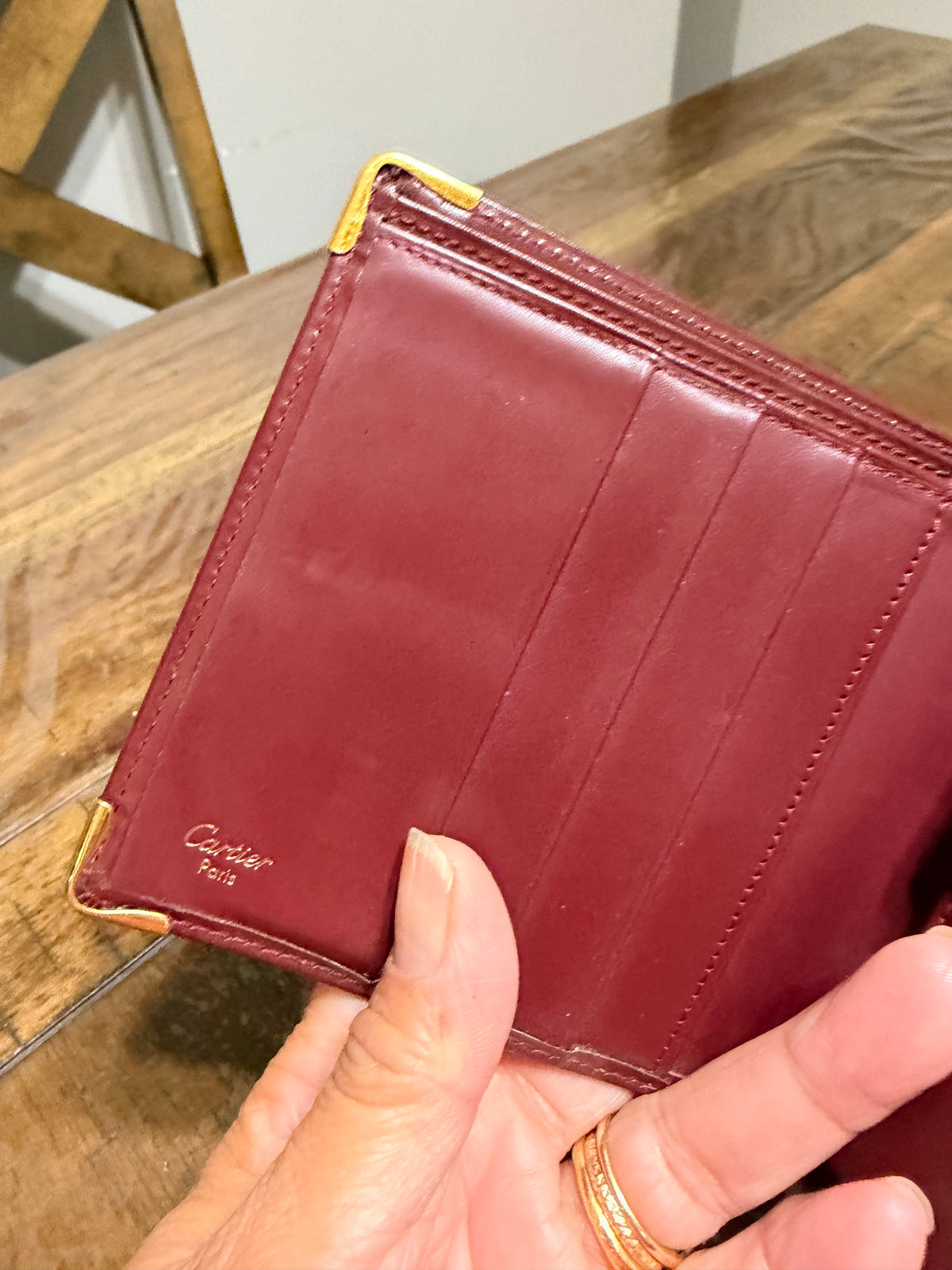 Must de Cartier Mens  Wallet Vintage