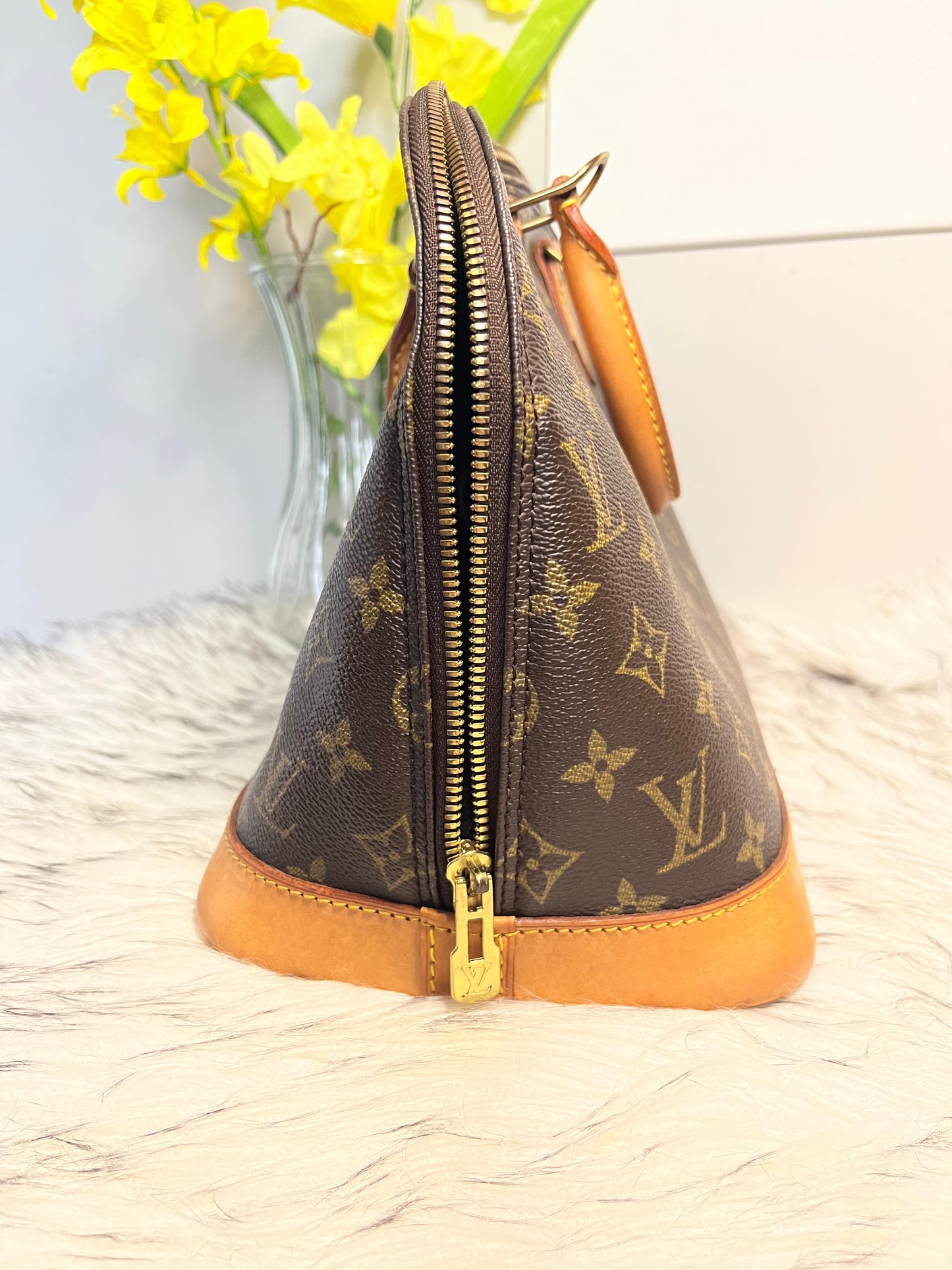 LOUIS VUITTON ALMA PM MONOGRAM COATED CANVAS PM