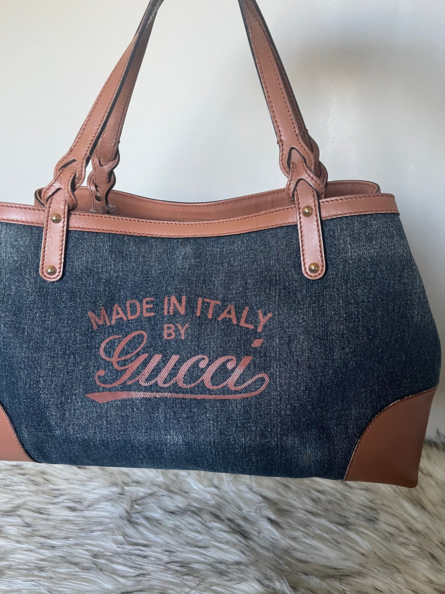 Denim tote