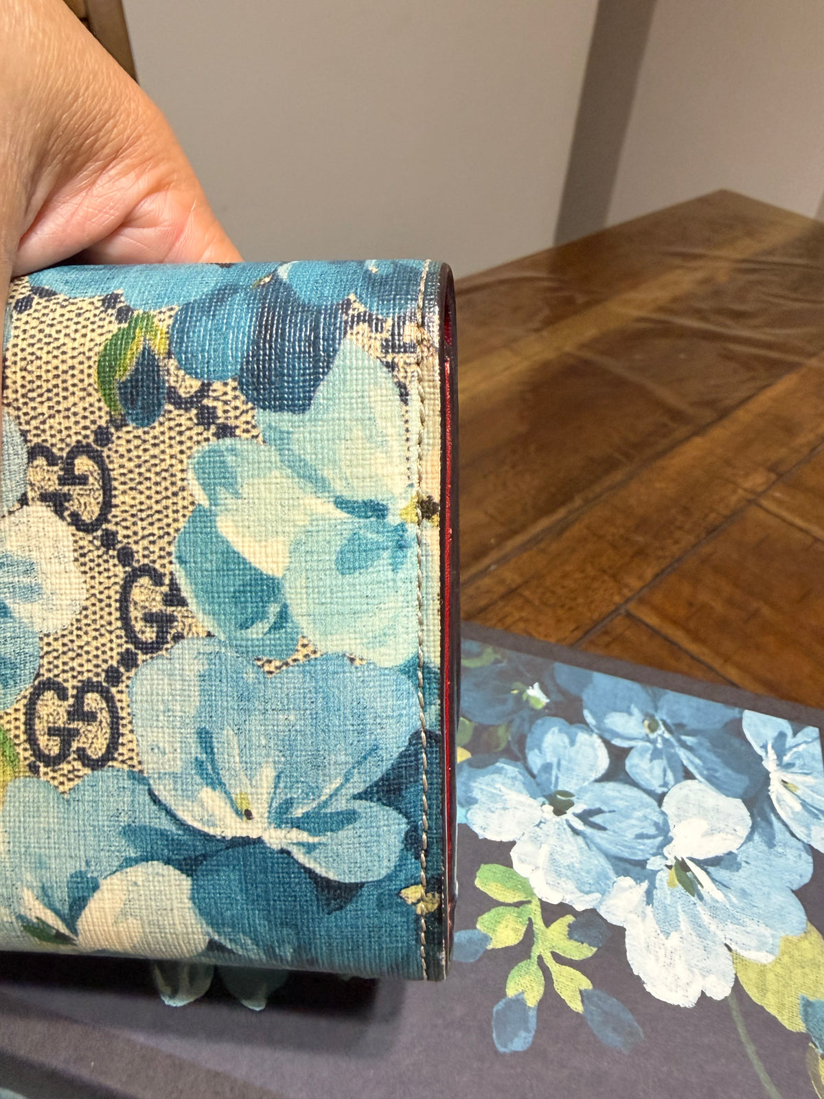 GG Supreme Bloom Long Wallet