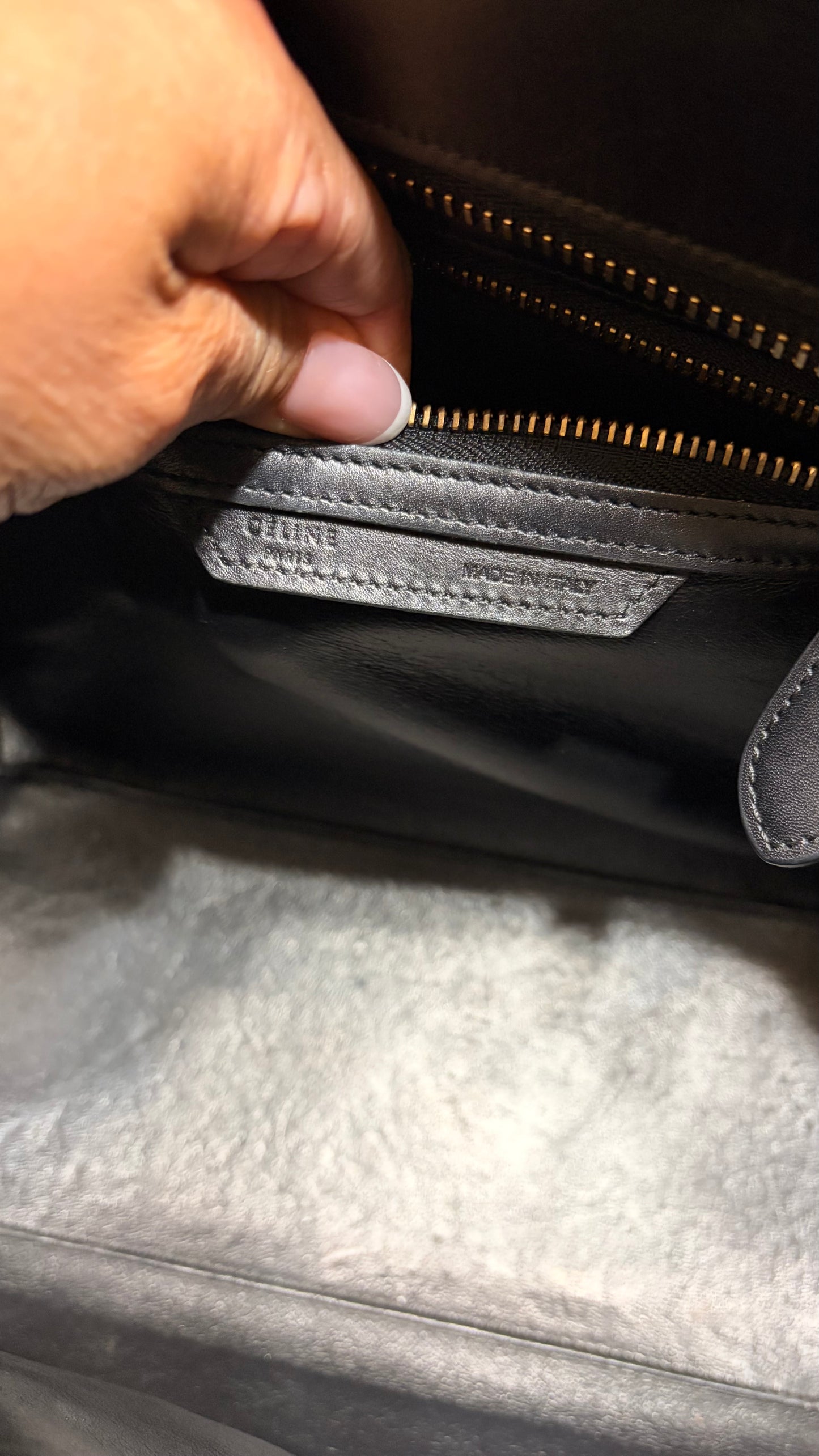 Celine Tri Color  Luggage Tote