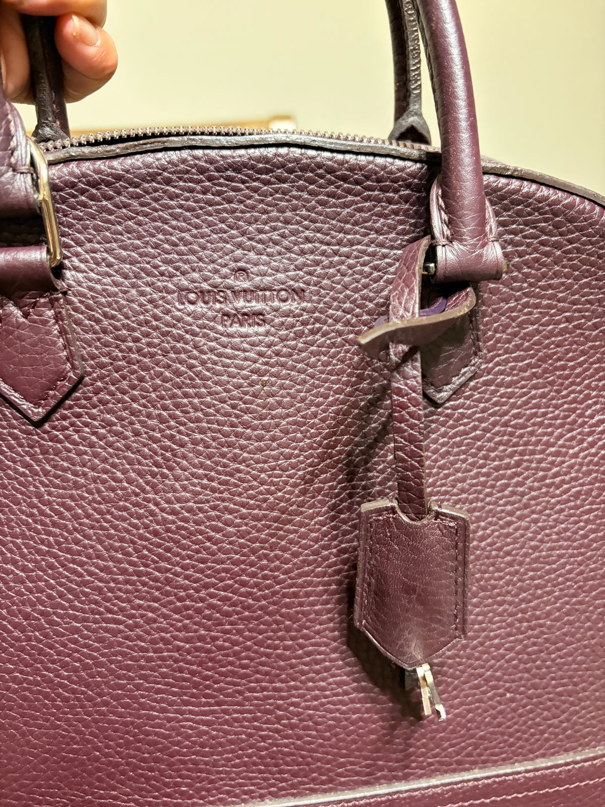 Alma Pm in Taurillon Leather