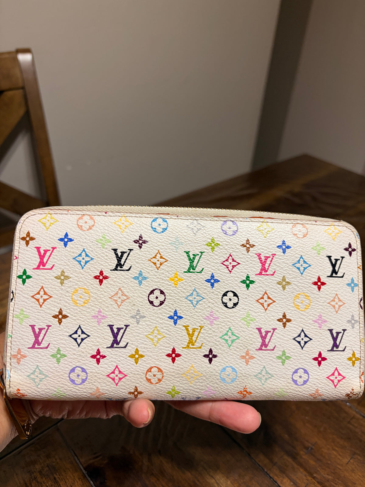 Louis Vuitton Multicolour Zippy Wallet