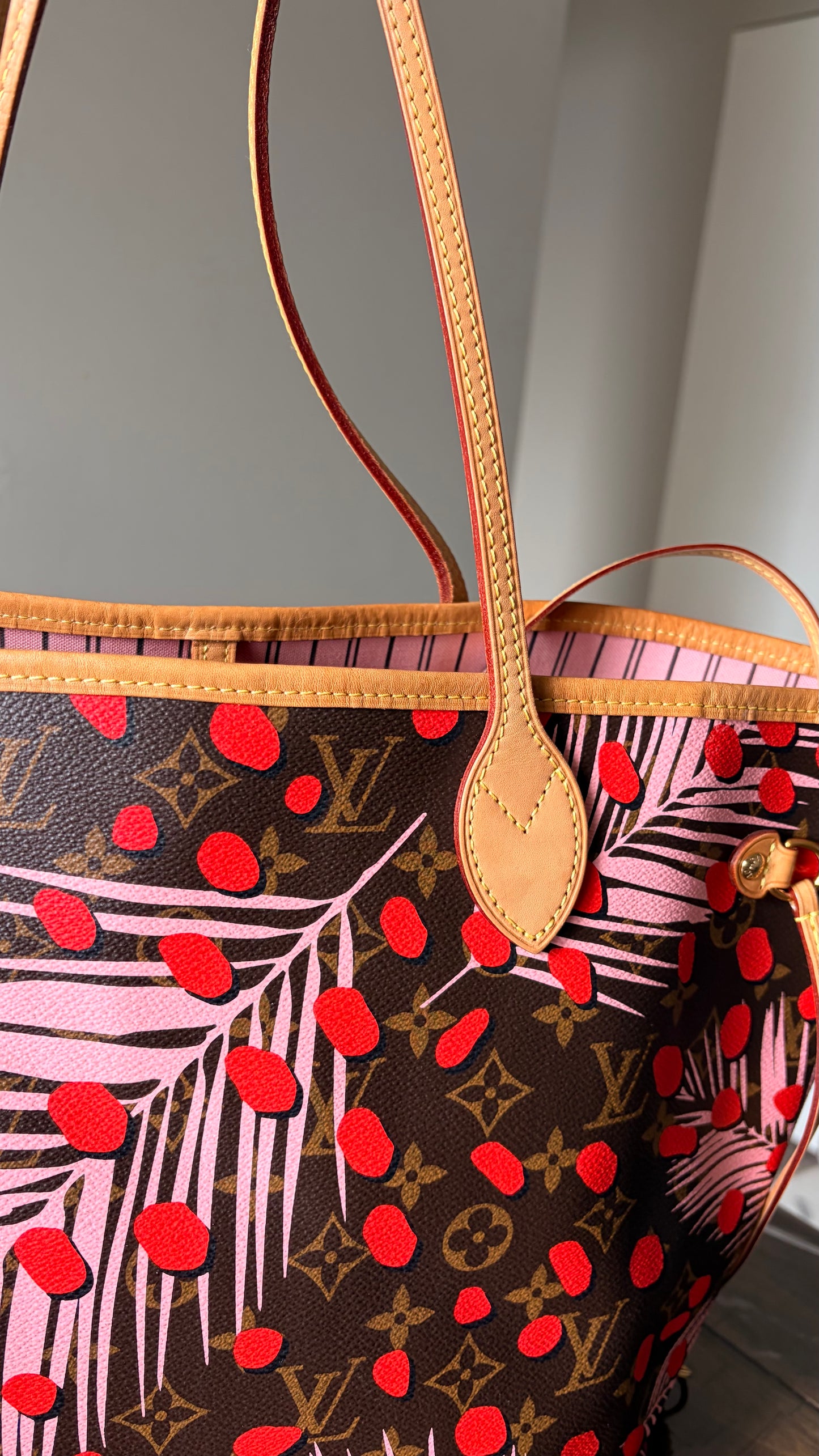 Neverfull Limited Edition Jungle Dot MM