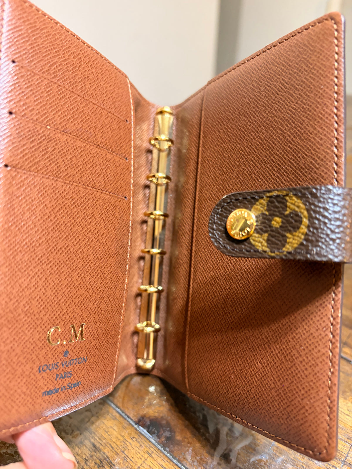 LV Agenda Pm in Monogram
