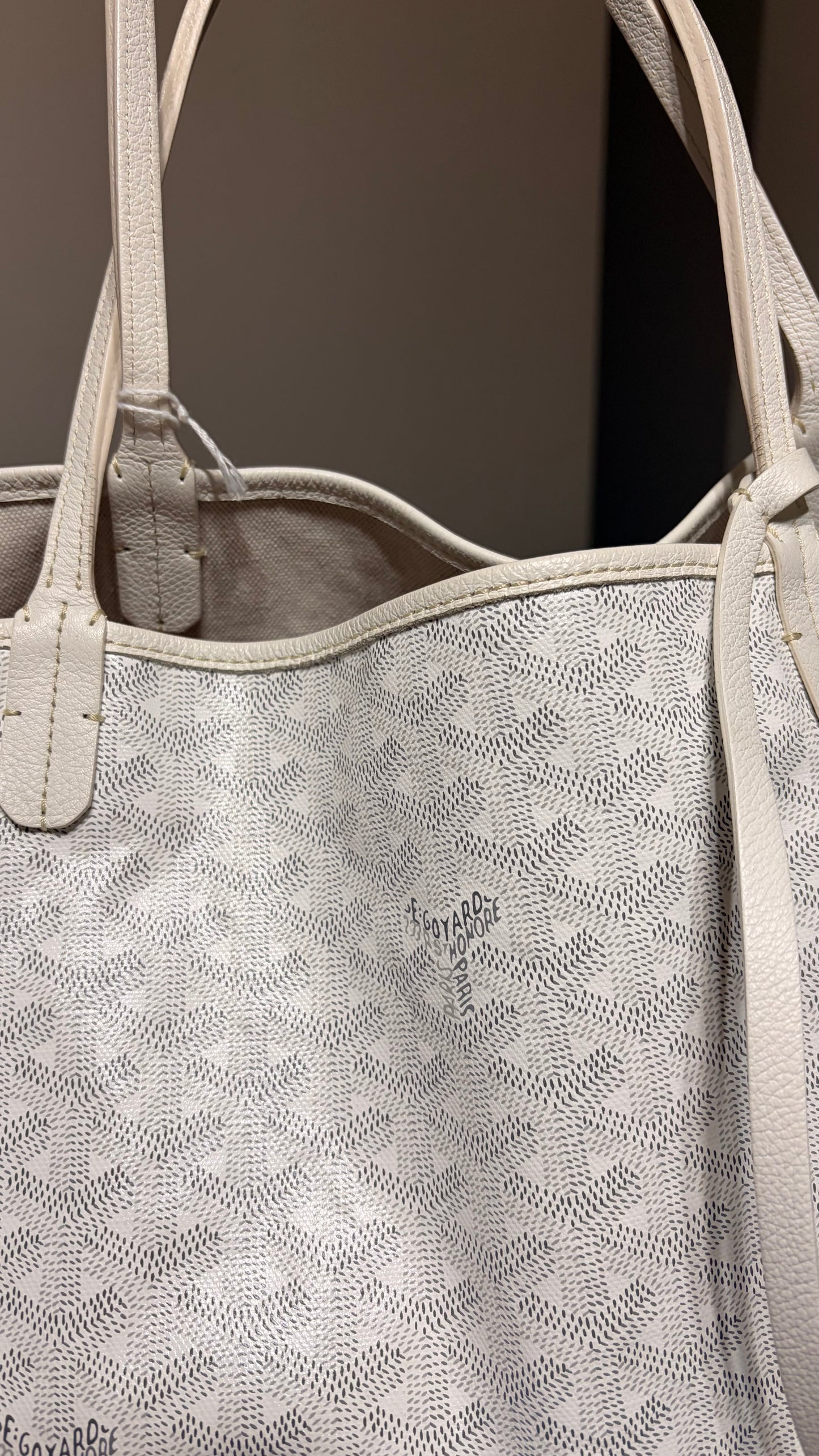 Sac Saint Louis White Tote GM