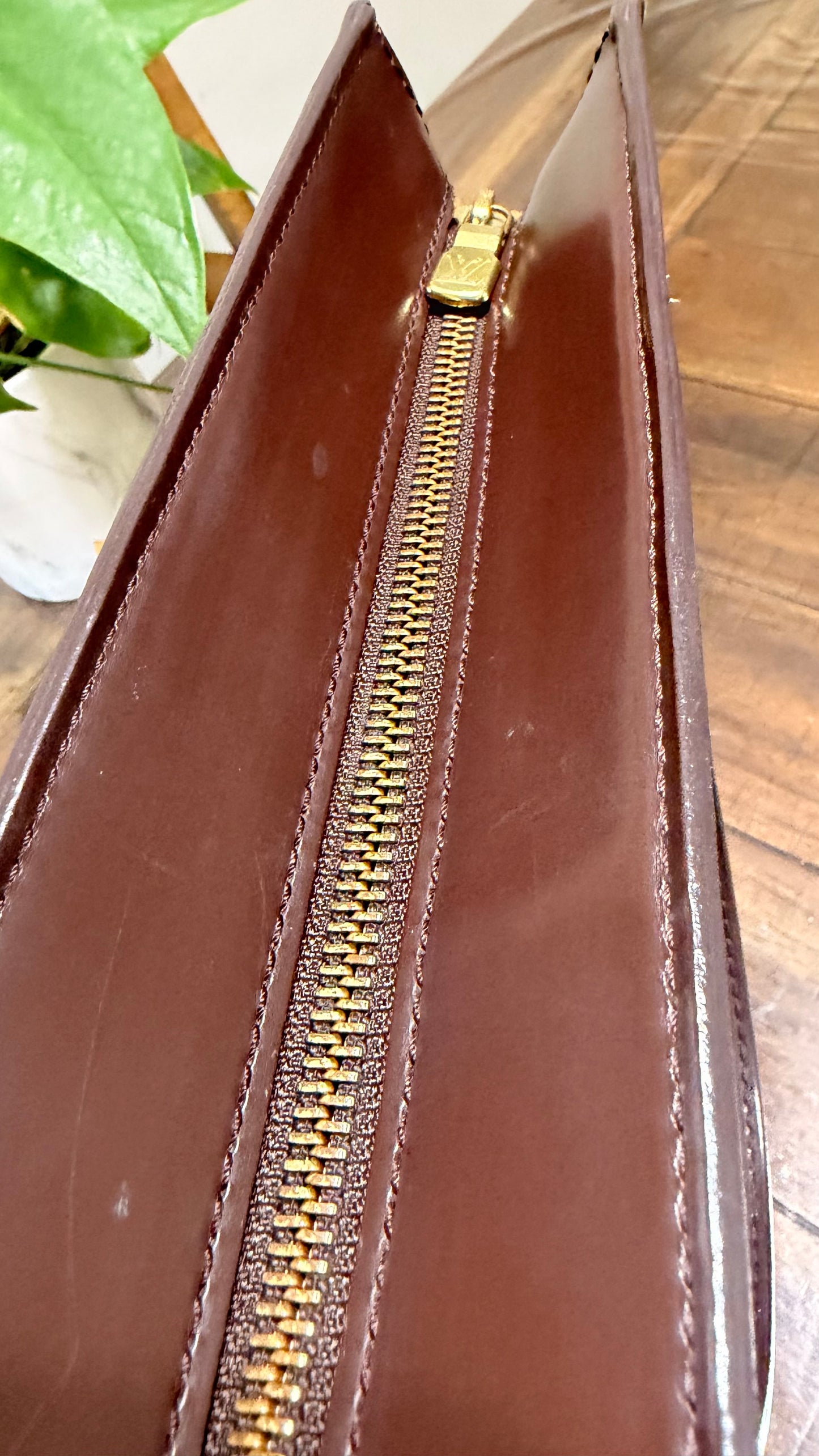 Sac Plat Pm in Damier Ebene