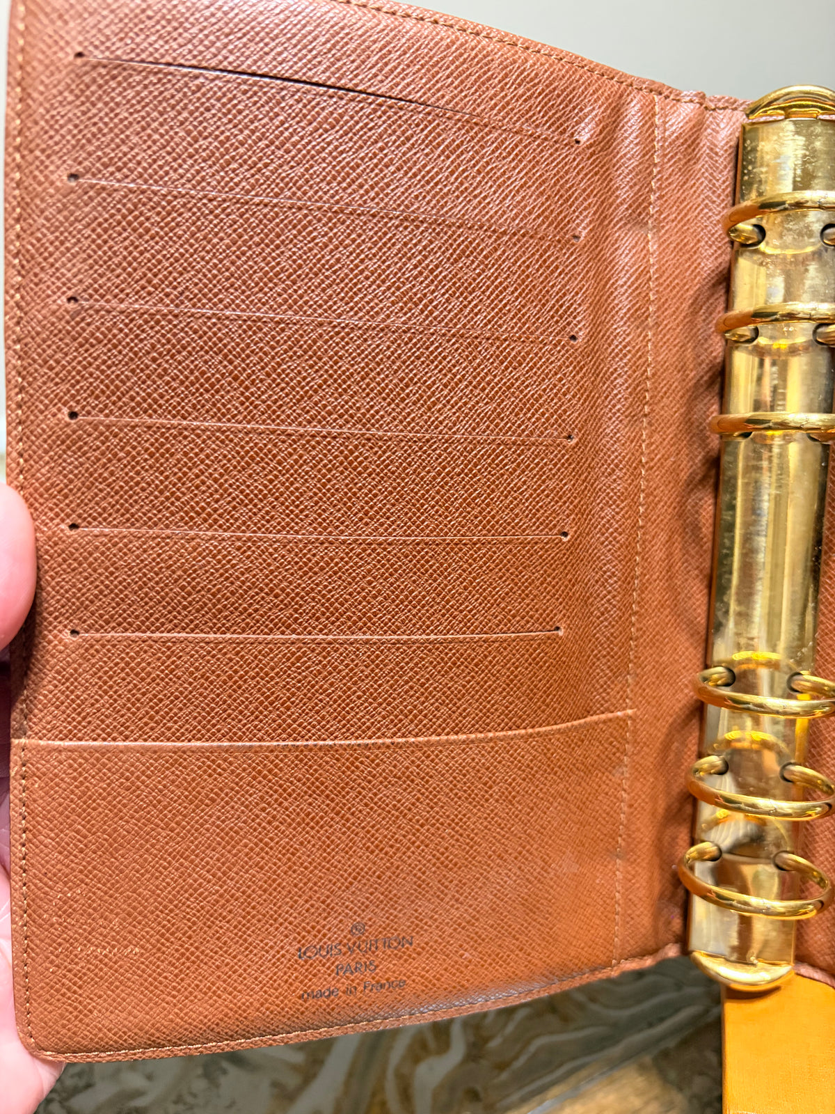 LV Agenda MM in Monogram