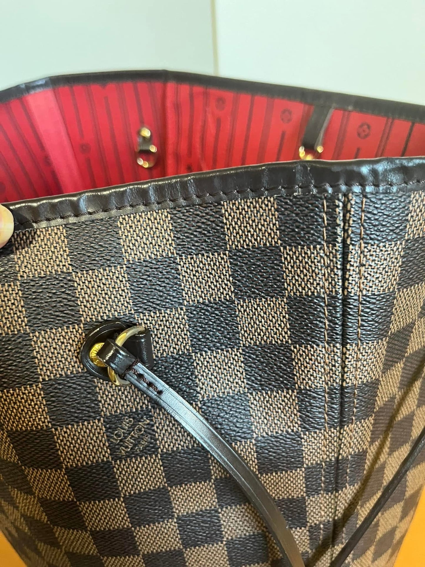 Neverfull MM in Damier Ebene
