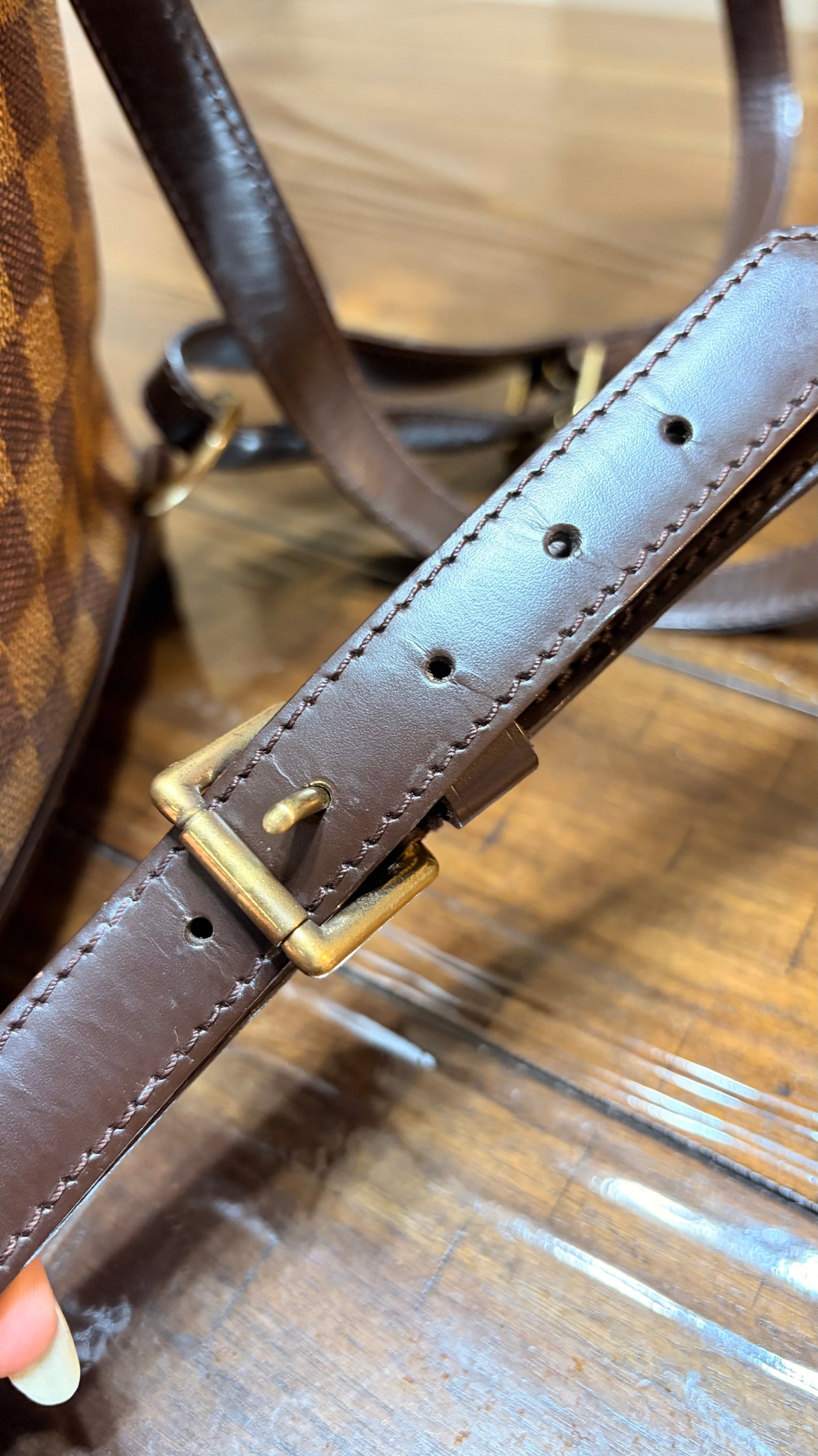 Soho Backpack MM in Damier
