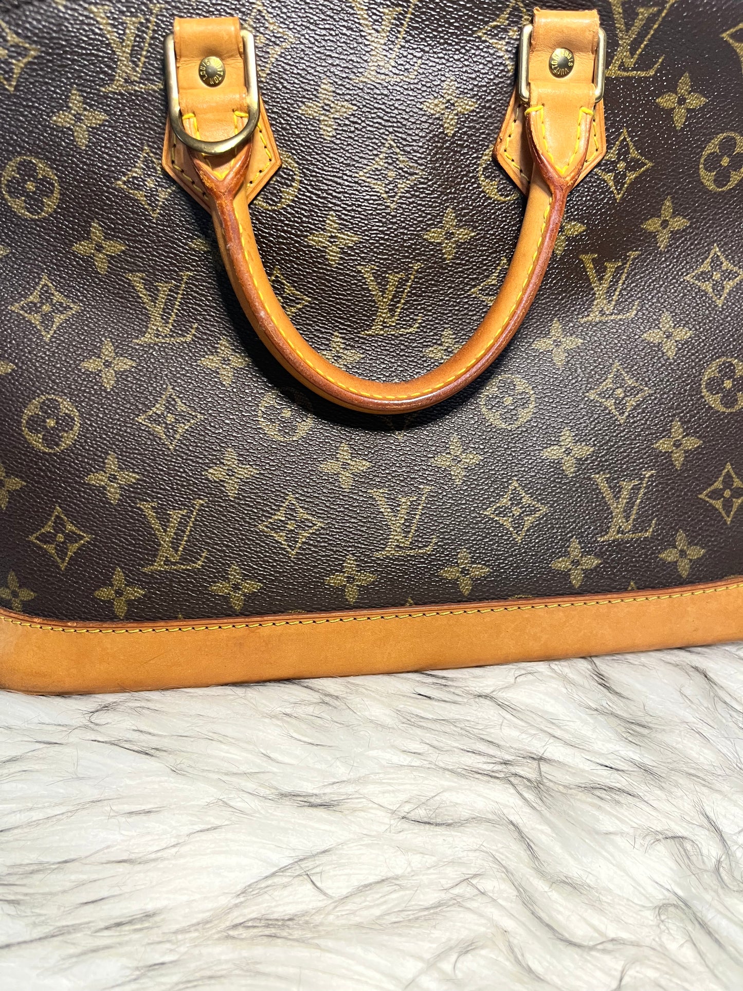 LOUIS VUITTON ALMA PM MONOGRAM COATED CANVAS PM