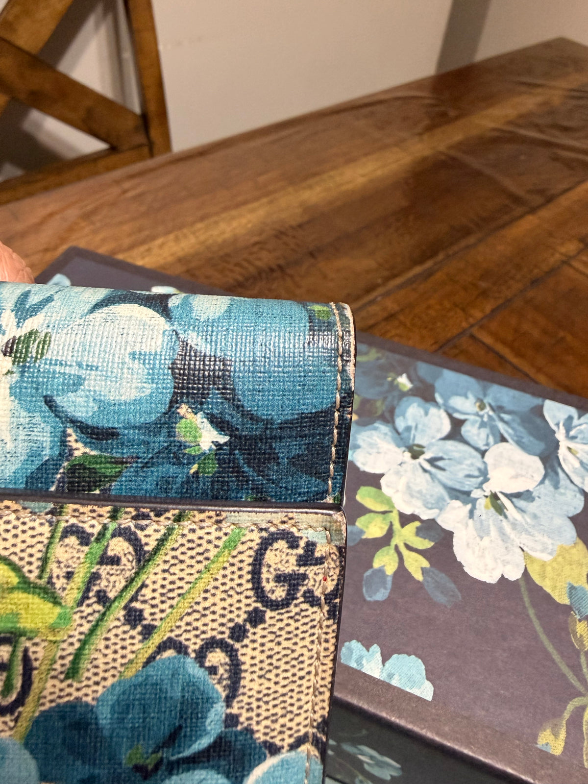 GG Supreme Bloom Long Wallet
