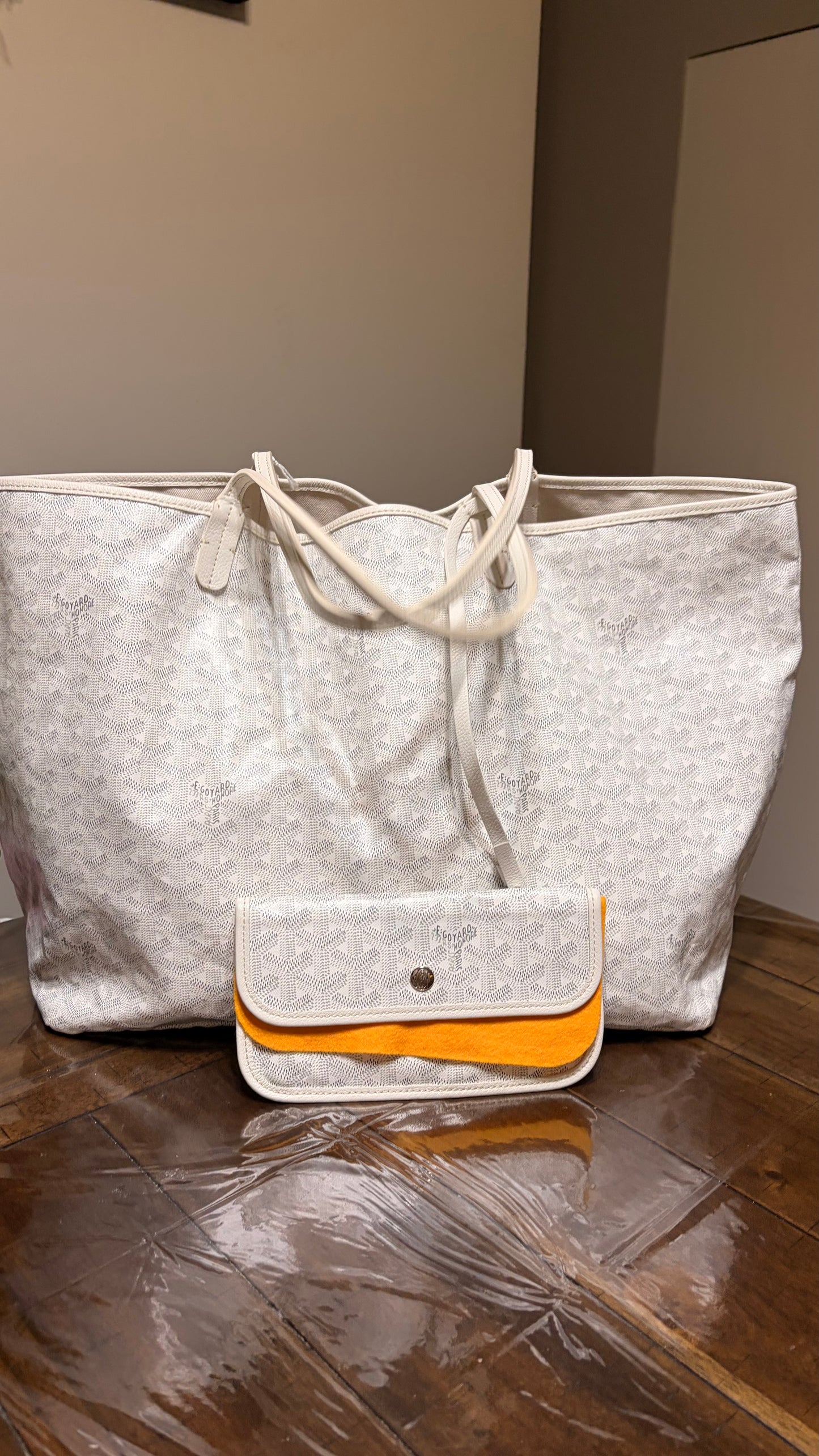 Sac Saint Louis White Tote GM