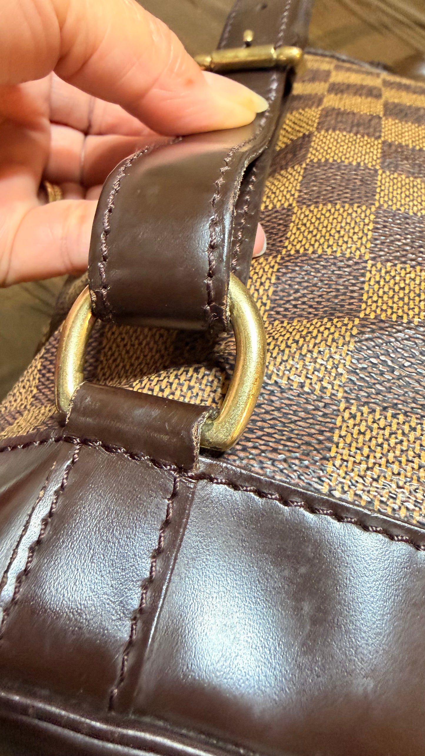 Soho Backpack MM in Damier